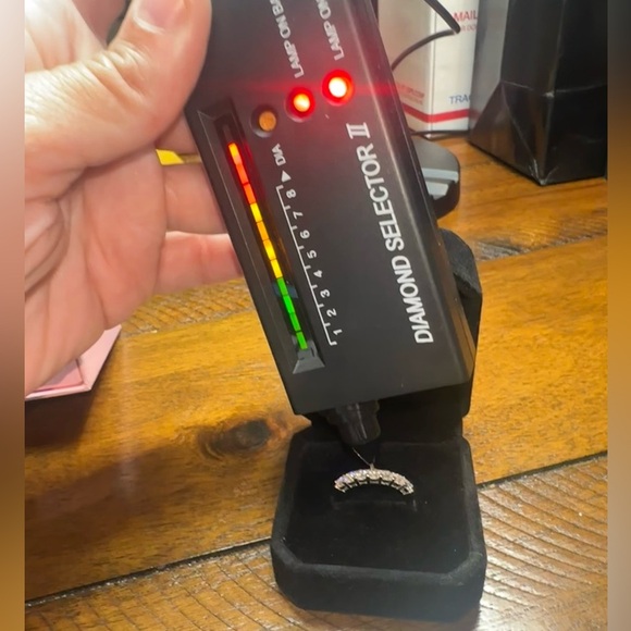 4.9ct.tw Moissanite Diamond .7ctw NIB VVS1 Color D .925 Silver w/GRA cert - Picture 5 of 12